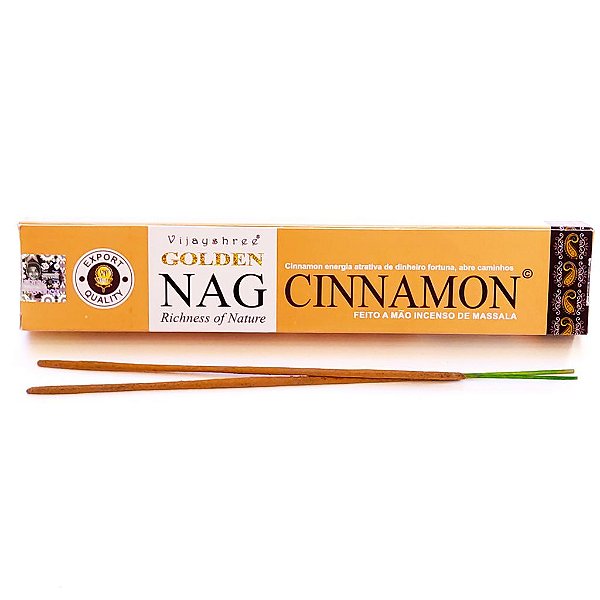 Incenso Golden Nag - Canela