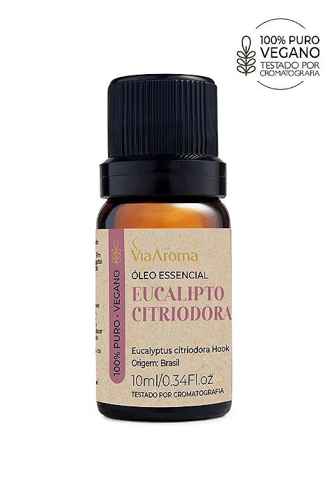 Óleo Essencial de Eucalipto Citriodora - 10ml | Via Aroma