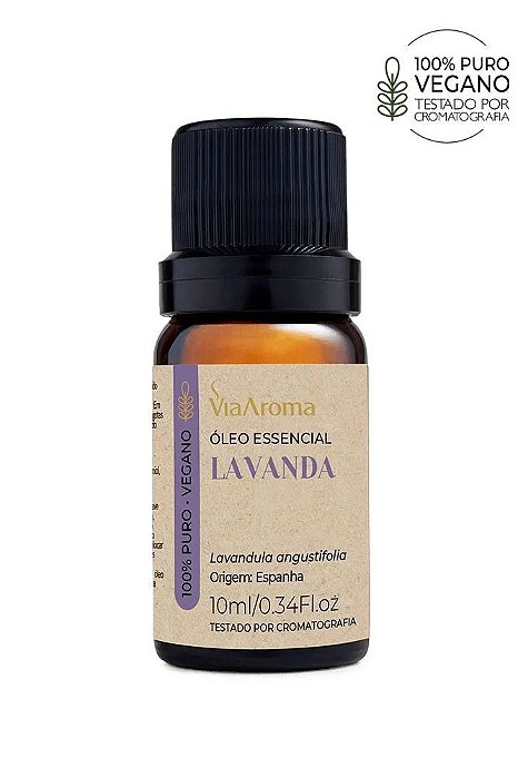 Óleo Essencial de Lavanda - 10ml | Via Aroma