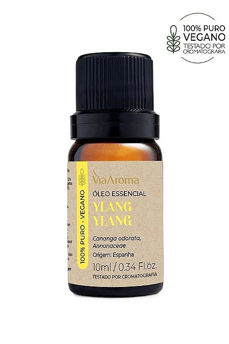 Óleo Essencial de Ylang Ylang - 10ml | Via Aroma