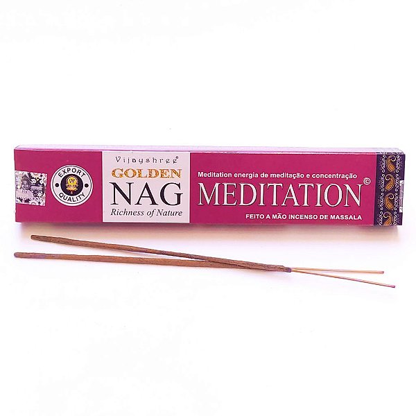 Incenso Golden Nag - Meditation