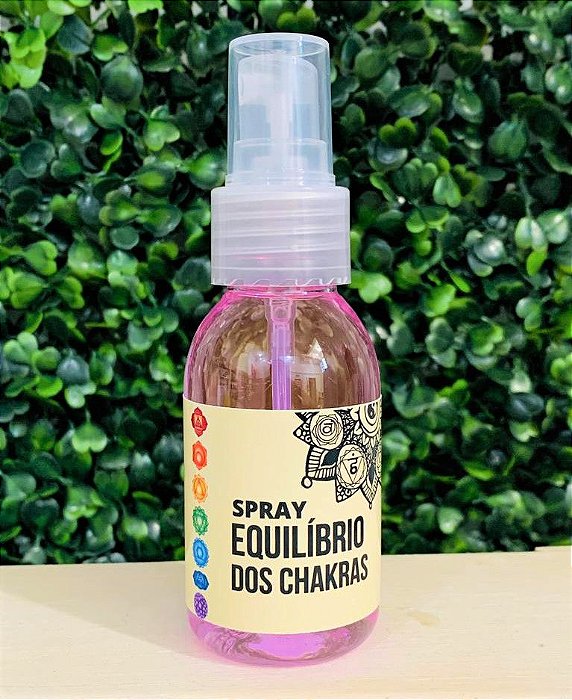 Spray Vibracional de Equilíbrio dos Chakras