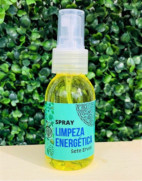Spray Vibracional de Limpeza Energética - Sete Ervas