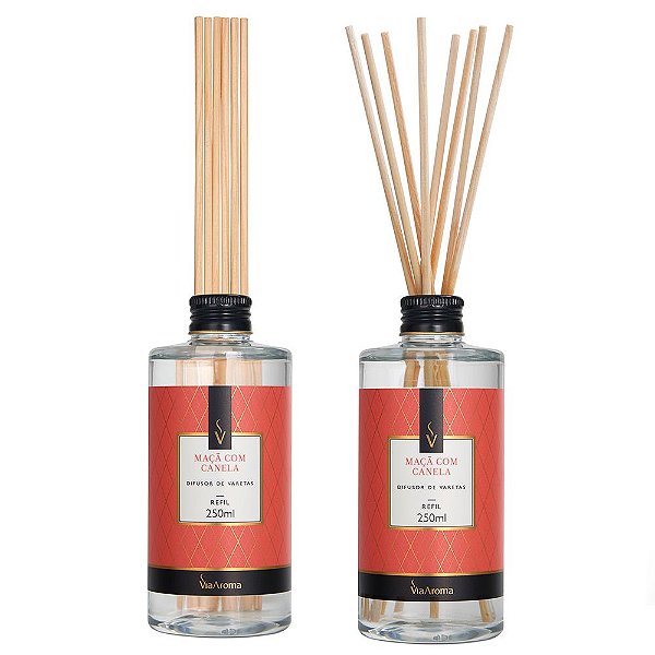 Refil para Difusor de Varetas Maçã com Canela - 250ml