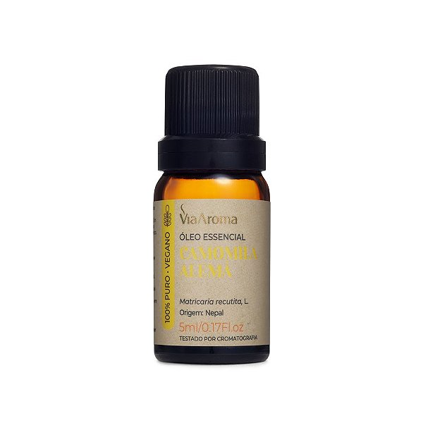 Óleo Essencial Camomila Alemã Via Aroma - 5ml