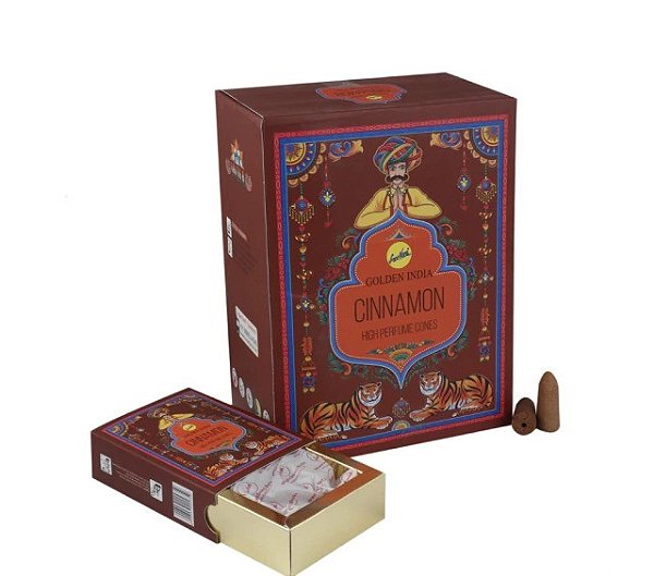 INCENSO CASCATA GOLDEN INDIA - CINNAMON