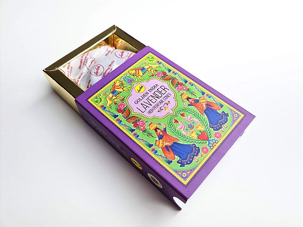 INCENSO CASCATA GOLDEN INDIA - LAVENDER