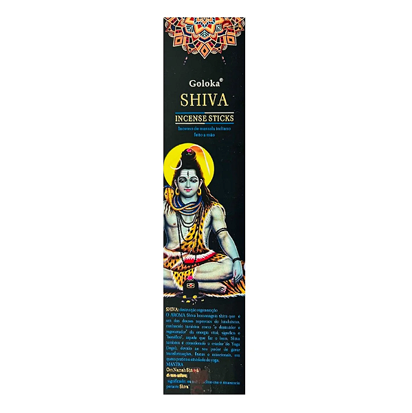Incenso Massala Goloka - Shiva