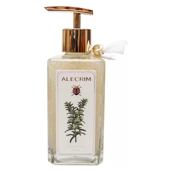 Sabonete Líquido Glitter Aroma Alecrim 250ml