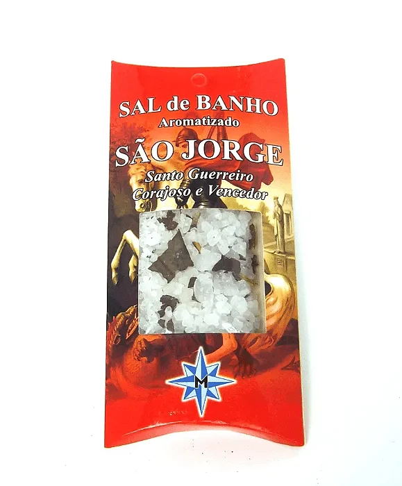 Sal de Banho Aromatizado com Ervas - São Jorge