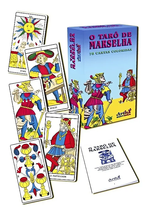O Tarô de Marselha com 78 Cartas