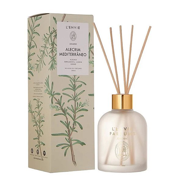 DIFUSOR DE PERFUME ALECRIM MEDITERRANEO ARABESC - 200ML
