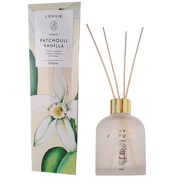 Difusor de Perfume 200 ml Patchouli Vanilla - Arabesc