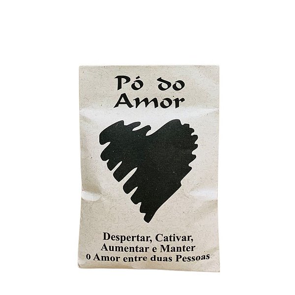 Pó mágico para simpatias 50g - Amor