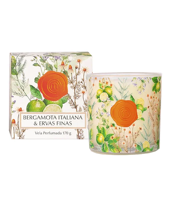 VELA PERF BERGAMOTA ITALIANA E ERVAS FINAS 170 G
