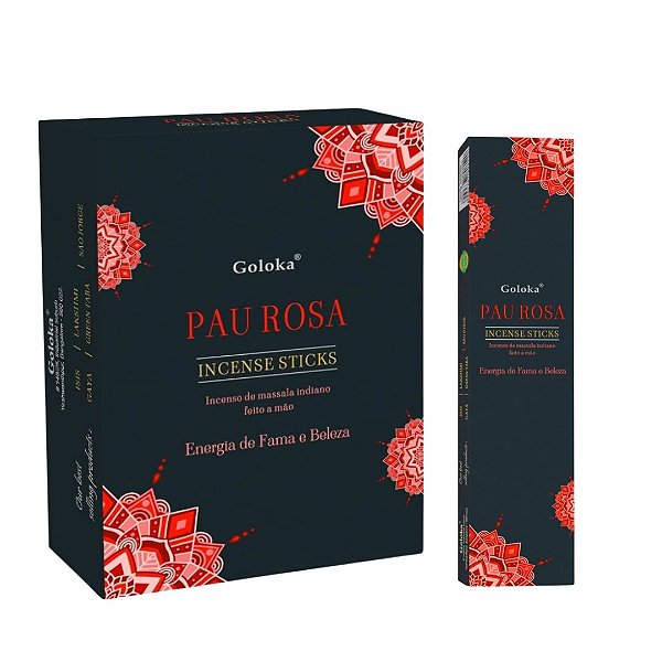 Incenso Massala Goloka - Pau Rosa