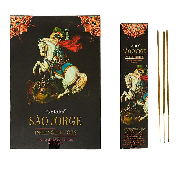 Incenso Massala Goloka - São Jorge
