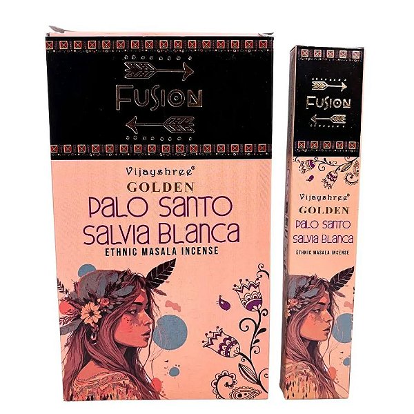 Incenso Golden Nag - Palo Santo e Salvia Branca