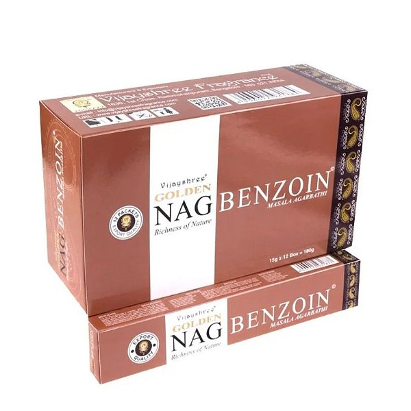 Incenso Golden Nag - Benjoim