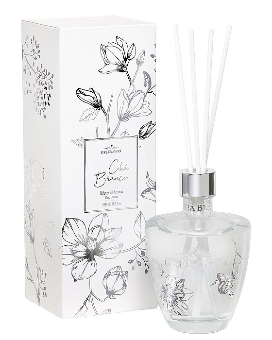 Difusor de Aromas Chá Branco 350ml - Greenswet
