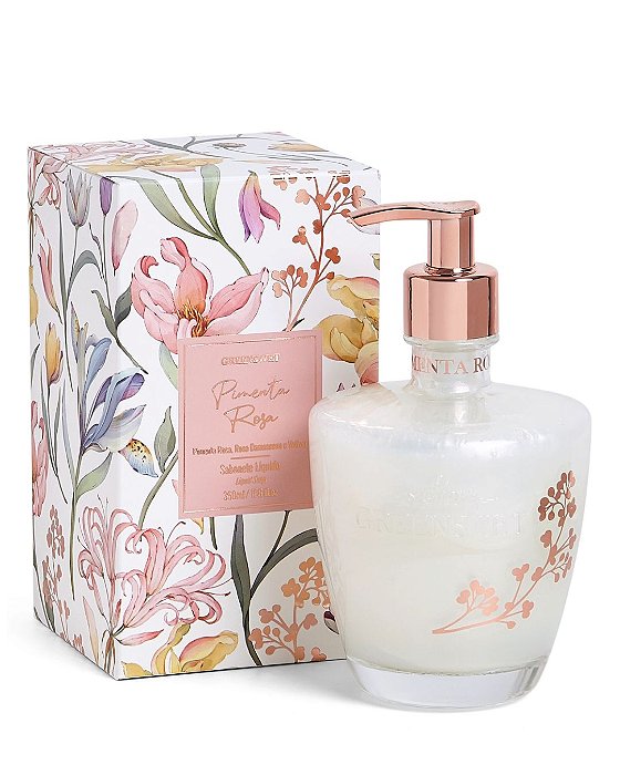 Sabonete Liquido Pimenta Rosa 350ml - Greenswet