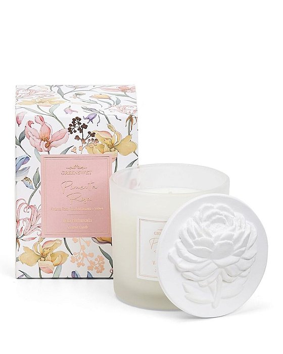 Vela Perfumada Pimenta Rosa 180g - Greenswet