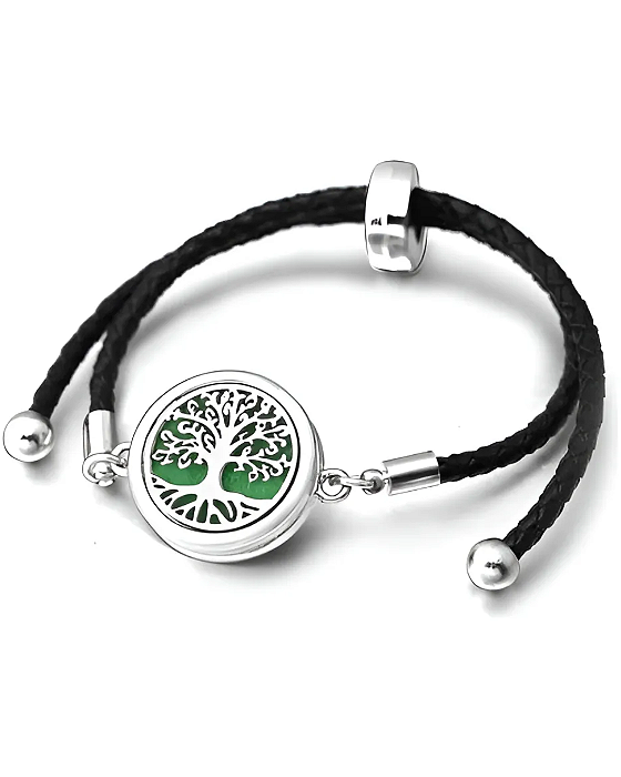 Pulseira Aromatizador Pessoal Árvore da Vida 20 mm - Sunshine Cristais
