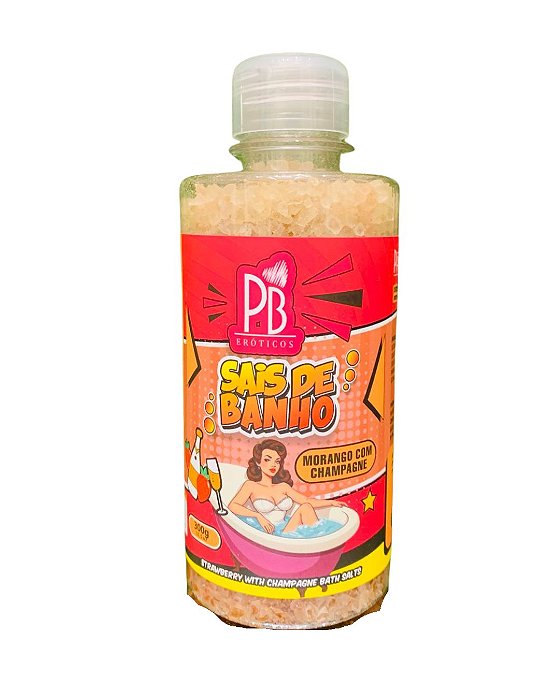 Sais de Banho - Morango com champagne