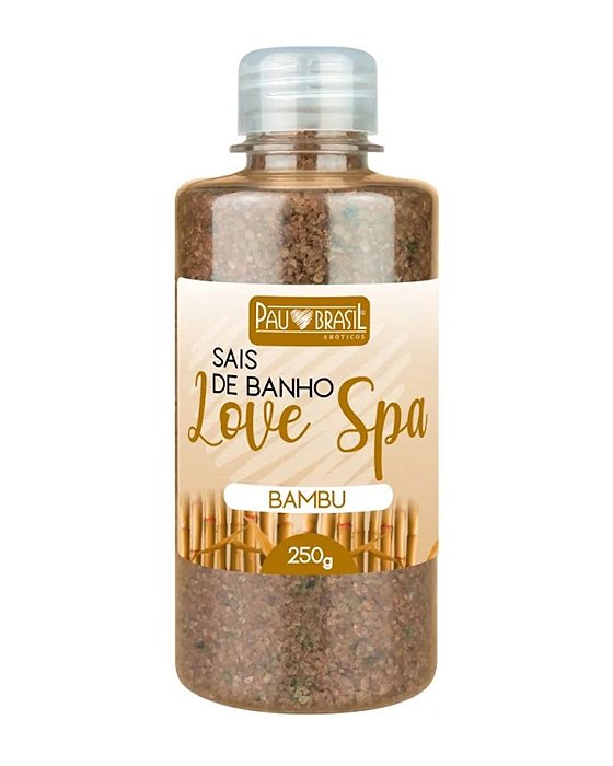 Sais de Banho - Bambu -Linha Love - Spa Pau Brasil