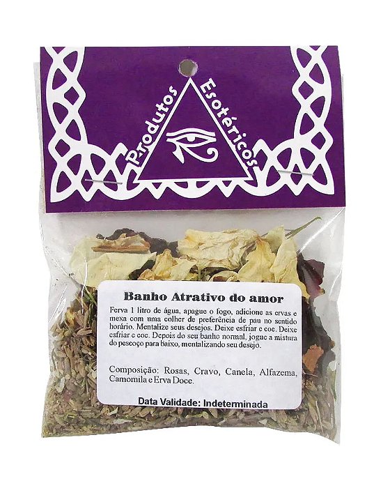 Banho de Ervas - Atrativo do Amor