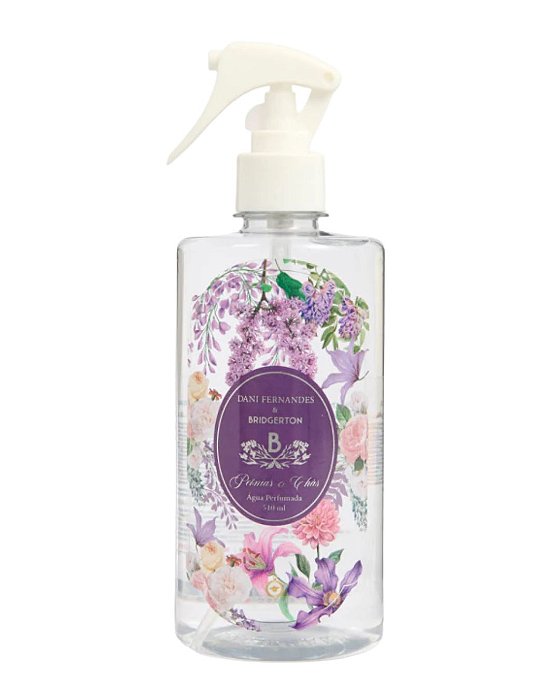 Água Perfumada Peônias e Chás 510ml | Dani Fernandes & Bridgerton