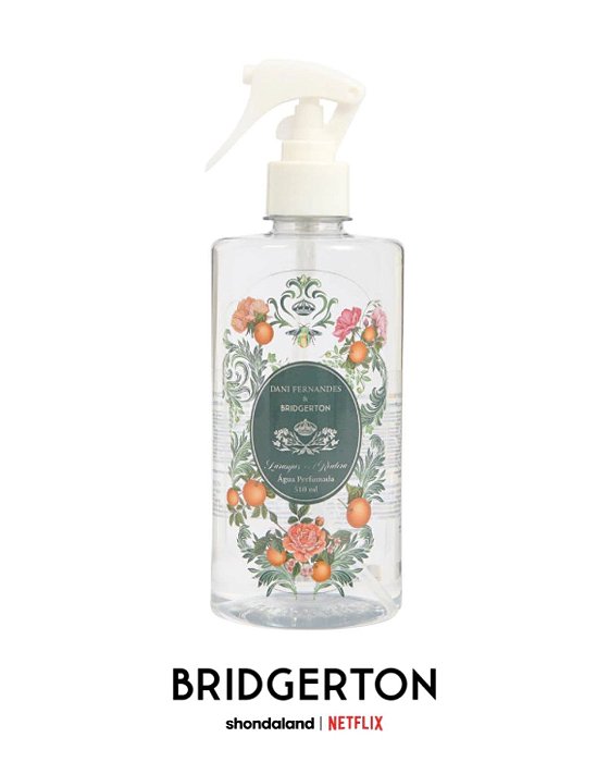 Água Perfumada Laranjas & Realeza 510ml | Dani Fernandes & Bridgerton