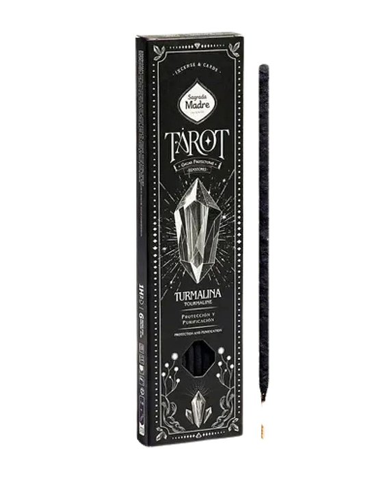 Incenso Sagrada Madre Tarot das Gemas - Turmalina Negra