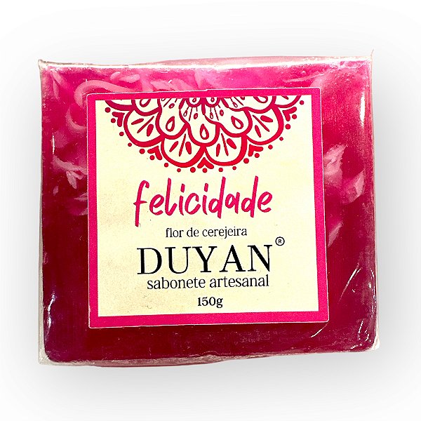 Sabonete Artesanal Felicidade - Flor de Cerejeira