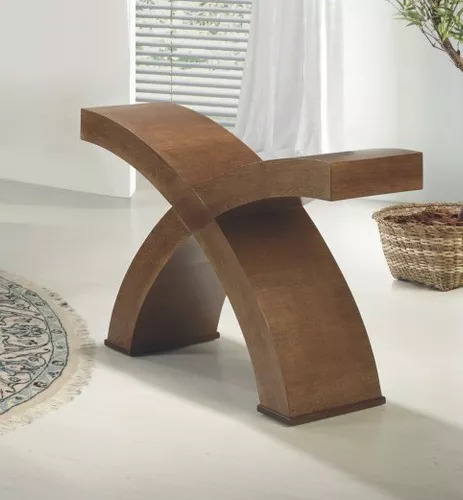 Base de Mesa Curva X - imbuia - Alto Padrão Móveis.