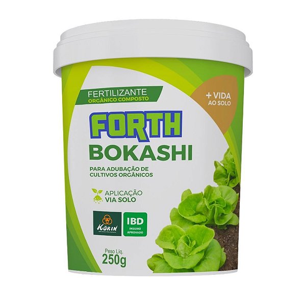 Adubo Orgânico Bokashi Korin Forth 250g para Plantas