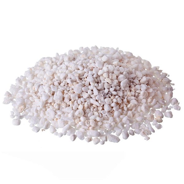 Perlita Expandida Substrato p/ Jardinagem Plantas Pacote 3L
