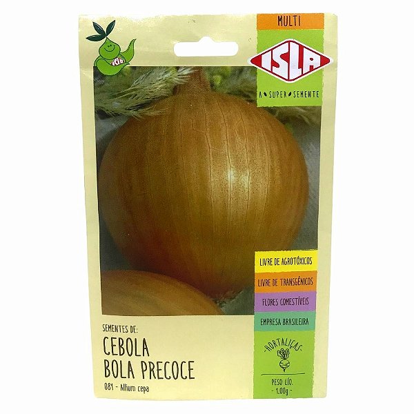 Sementes De Cebola Bola Precoce Sem Agrotóxicos - Isla