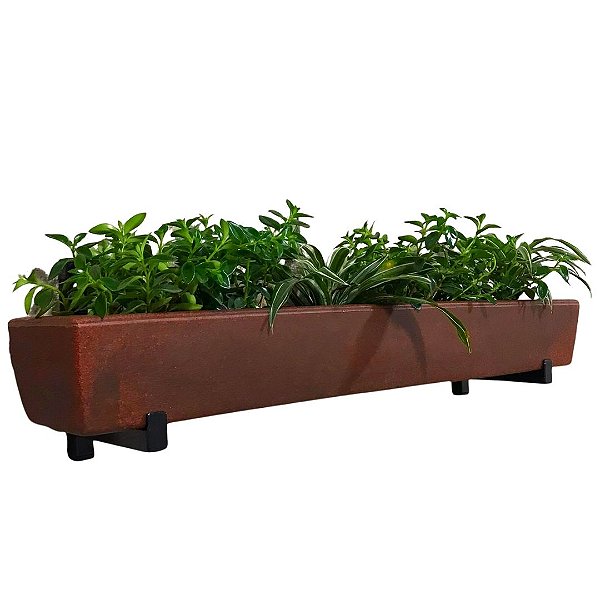 Jardim Vertical com Floreiras de 40 e 80cm
