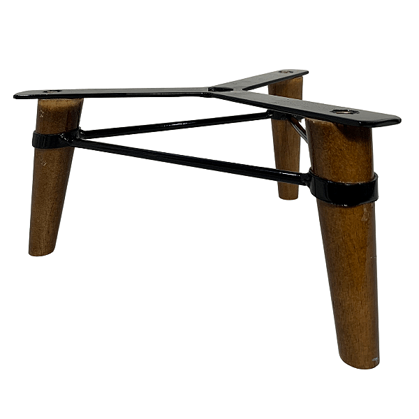 Tripé de Madeira Reforçado Suporte para Vaso de Planta