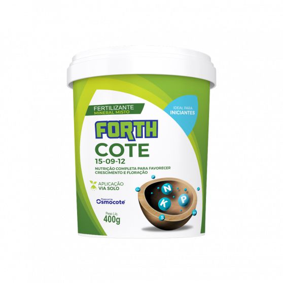 Adubo Fertilizante NPK Forth Osmocote 15-09-12 400g