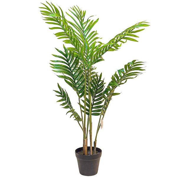 Planta Artificial Palmeira Árvore Decoração Jardim 1,15m