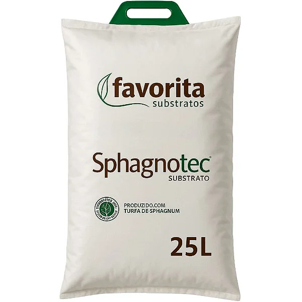 Substrato 25 Litros Sphagnotec 11 Turfa Perlita e Pinus
