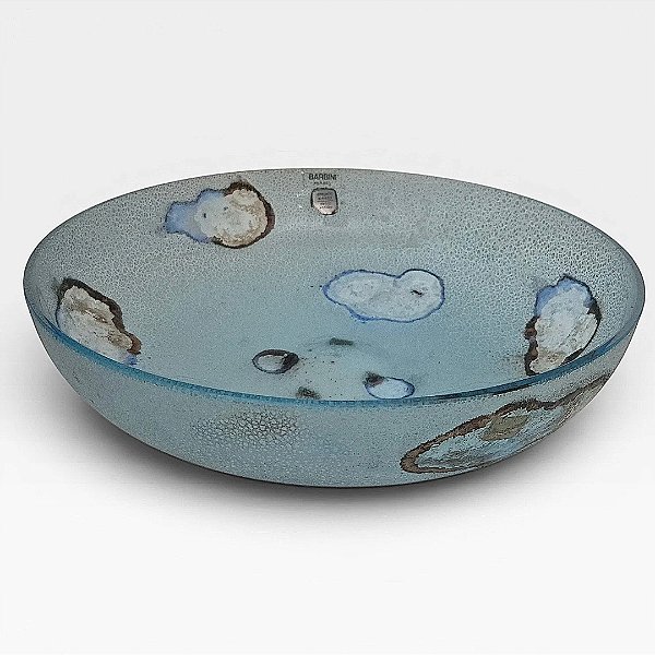 Bowl em murano Scavo assinado Barbini