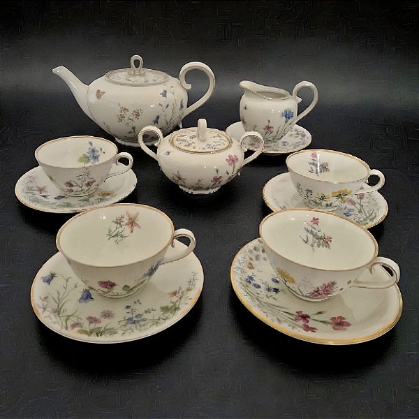 Conjunto de Chá Vintage Krautheim 12 peças