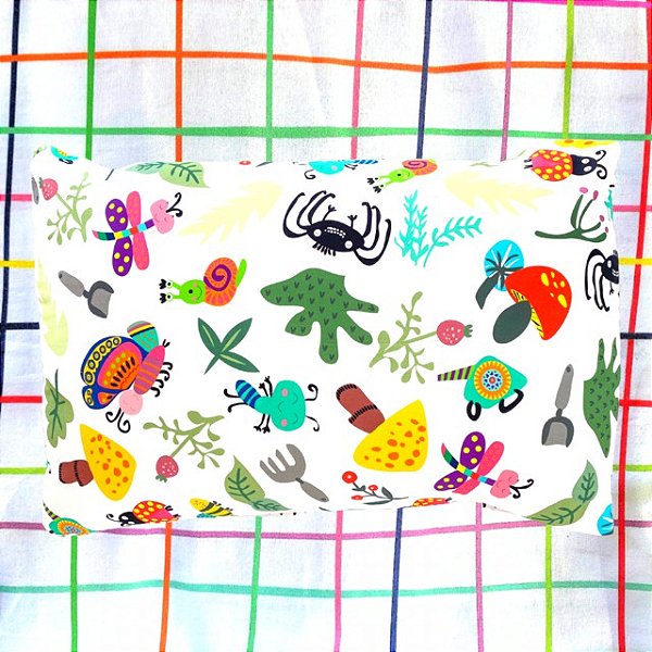 Roupa de Cama Infantil FRONHA - JARDIM DE ENCANTOS - SOLTEIRO
