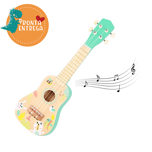 Brinquedo Musical de Madeira - VIOLÃO