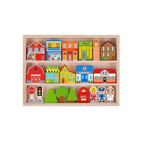 Brinquedo CIDADE DE MADEIRA