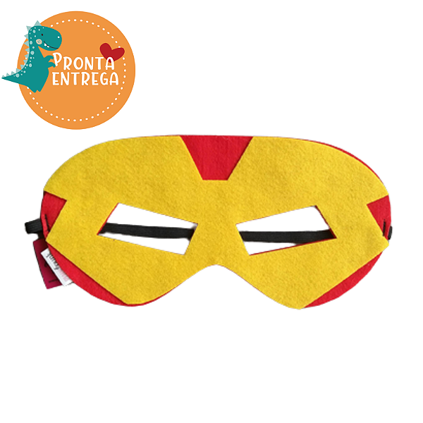 Fantasia Infantil MÁSCARA DE SUPER HERÓI - HOMEM DE FERRO