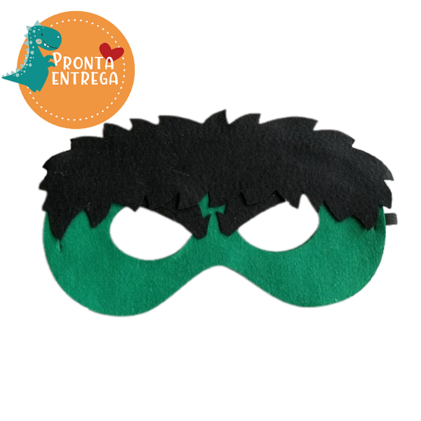 Fantasia Infantil MÁSCARA DE SUPER HERÓI - HULK